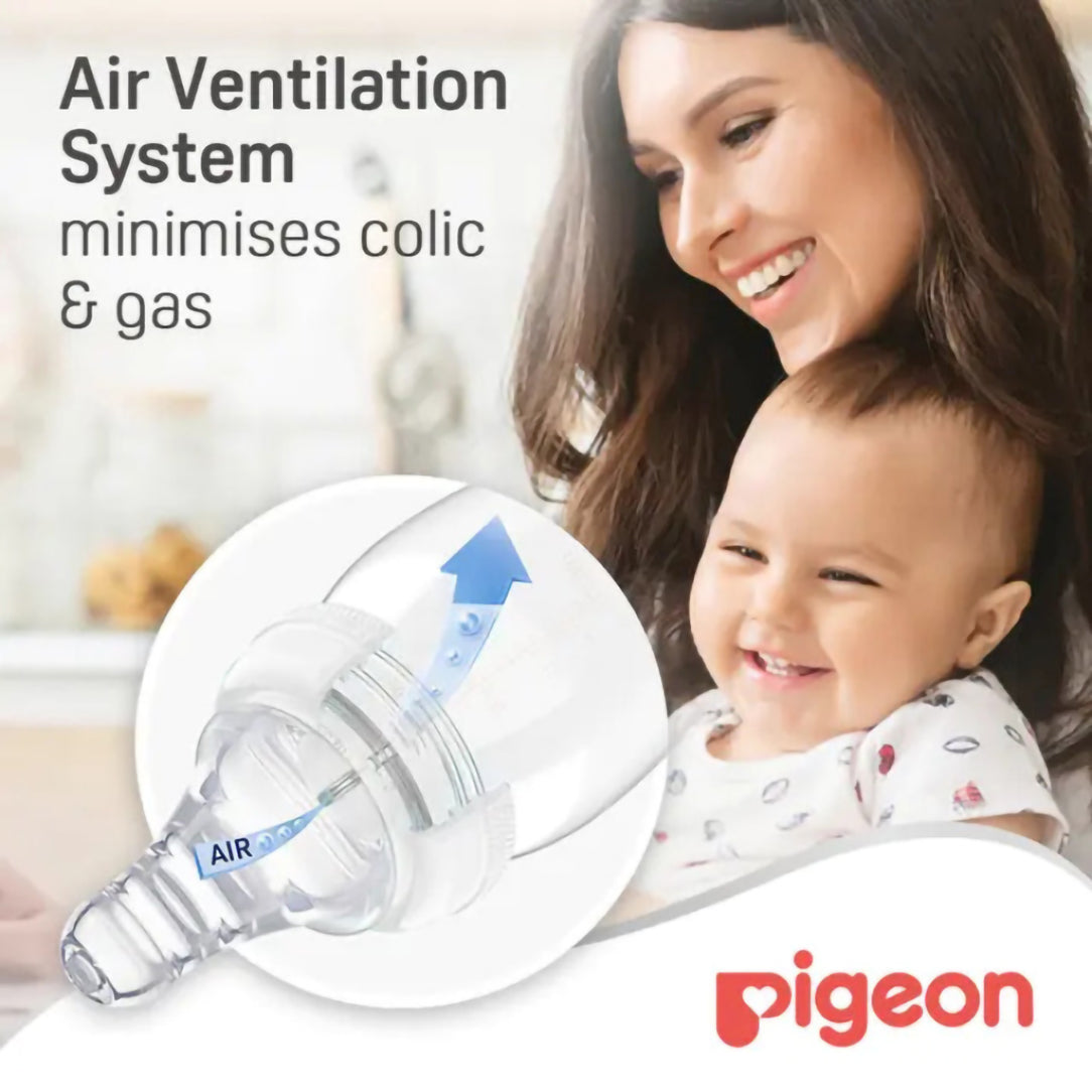 Pigeon S-Type Silicone Nipple Small, 2pcs - (17338), Standard Nipples