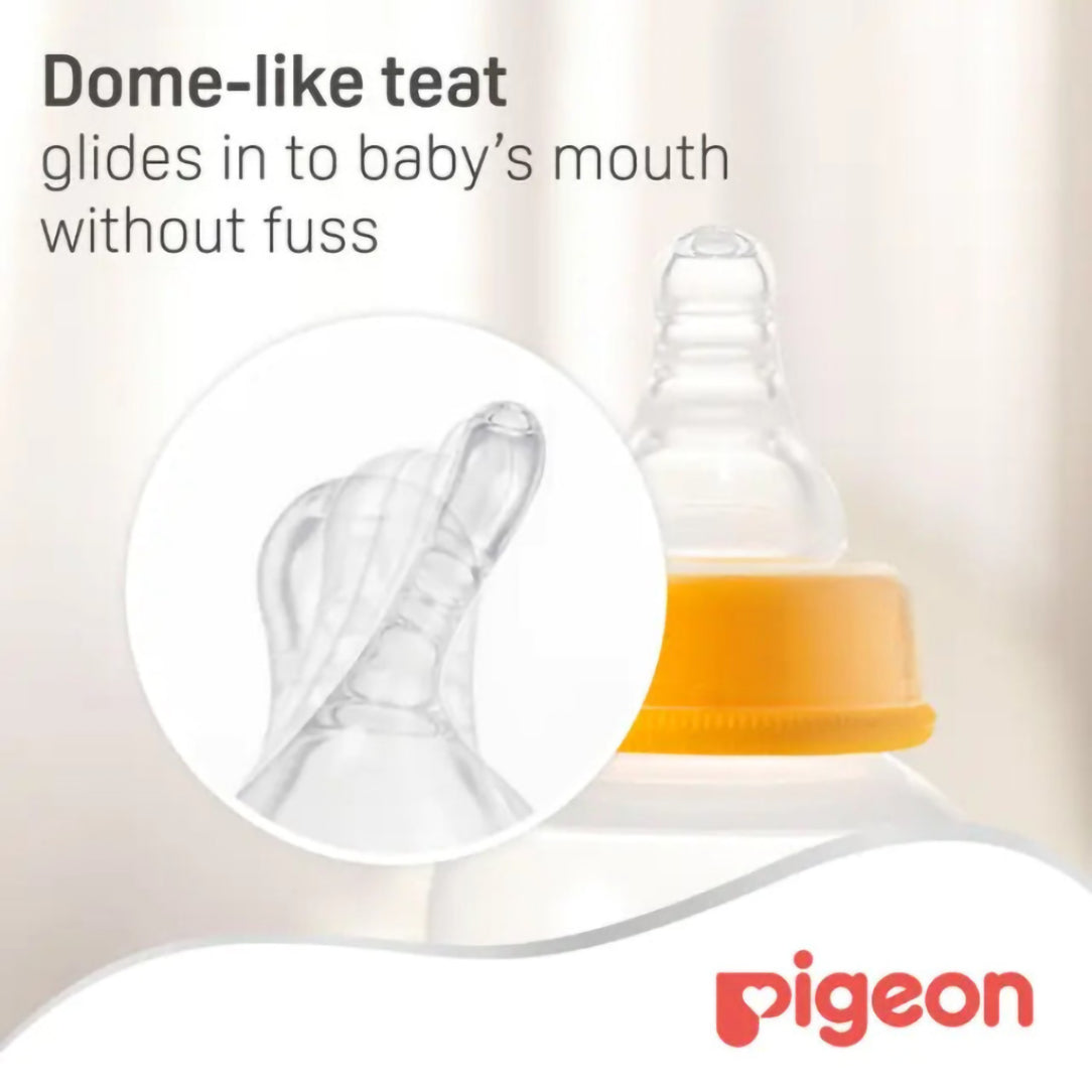 Pigeon S-Type Silicone Nipple Small, 2pcs - (17338), Standard Nipples