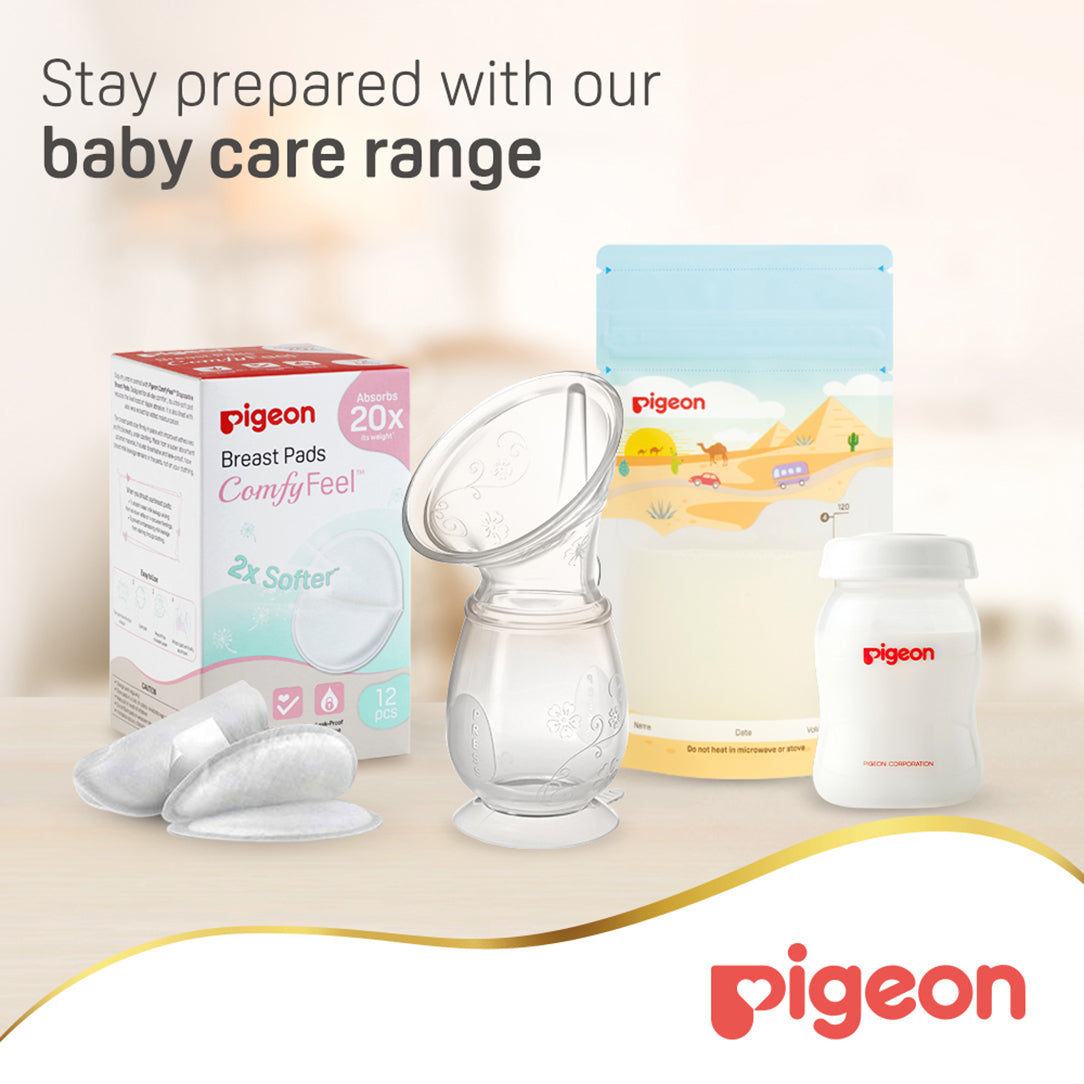 Pigeon Silicone Milk Saver Pump 110ml - (26914), Manual Breast Pumps