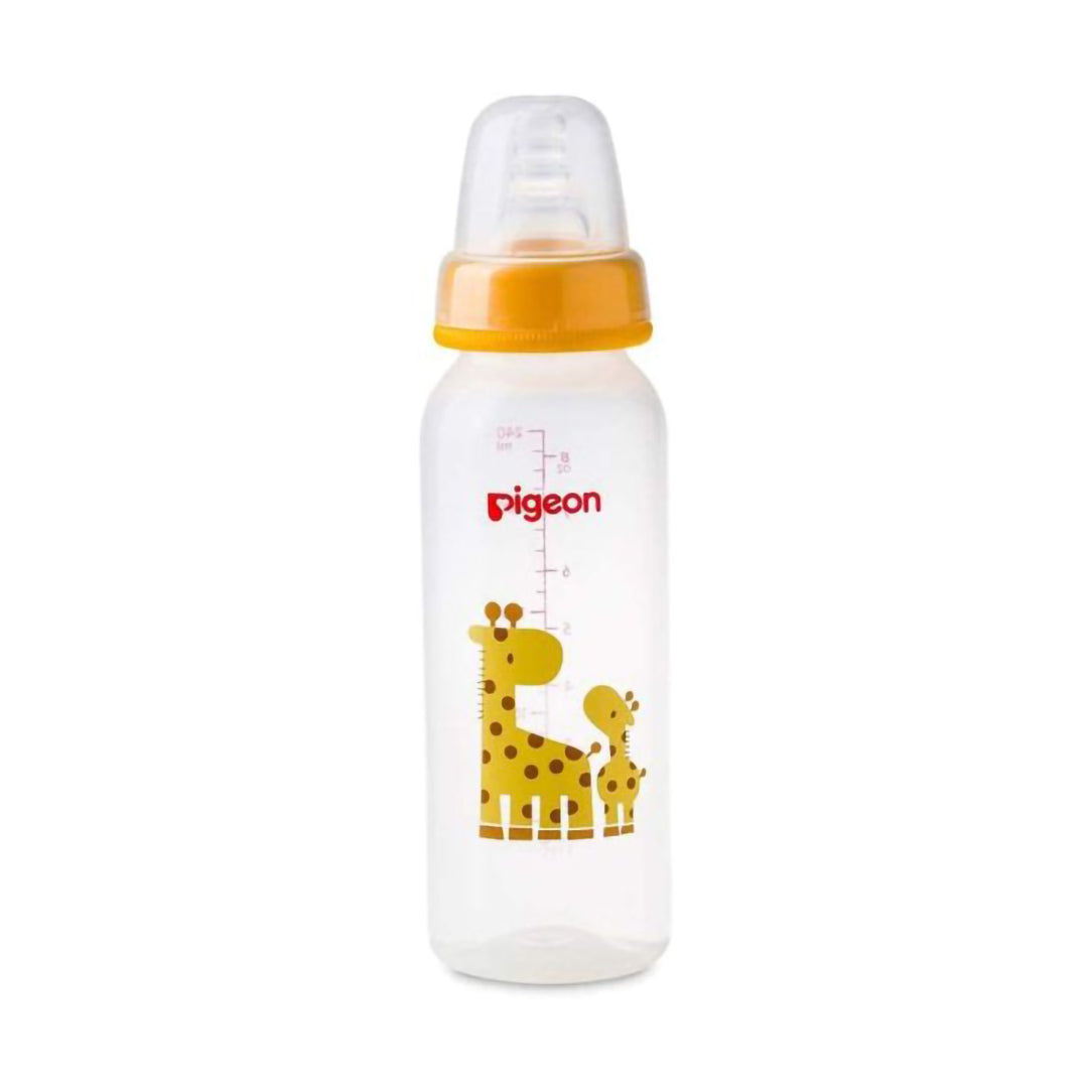 Pigeon Slim Neck Feeding Bottle BPA-Free 240ml - (00414), Standard Bottles 