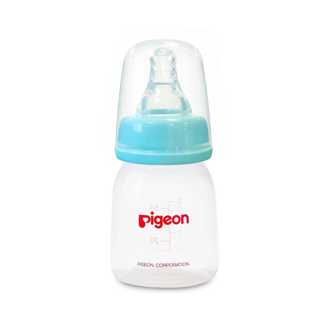Pigeon Slim Neck Feeding Bottle BPA-Free 50ml - Animal Design (00418), Standard Bottles