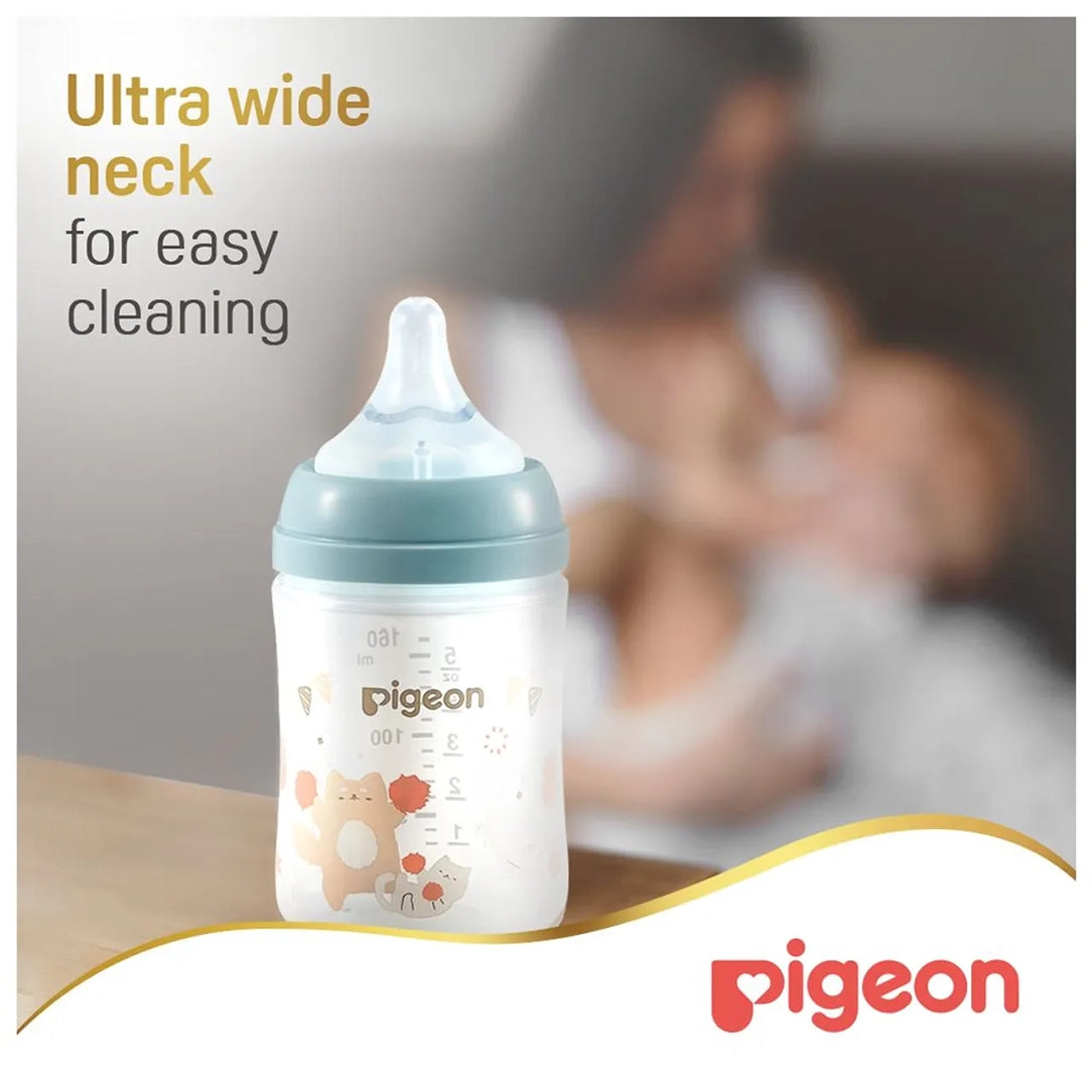 Pigeon SofTouch Wide Neck PP Decorated Nursing Bottle - 160ml (81228), Wide Neck Bottles