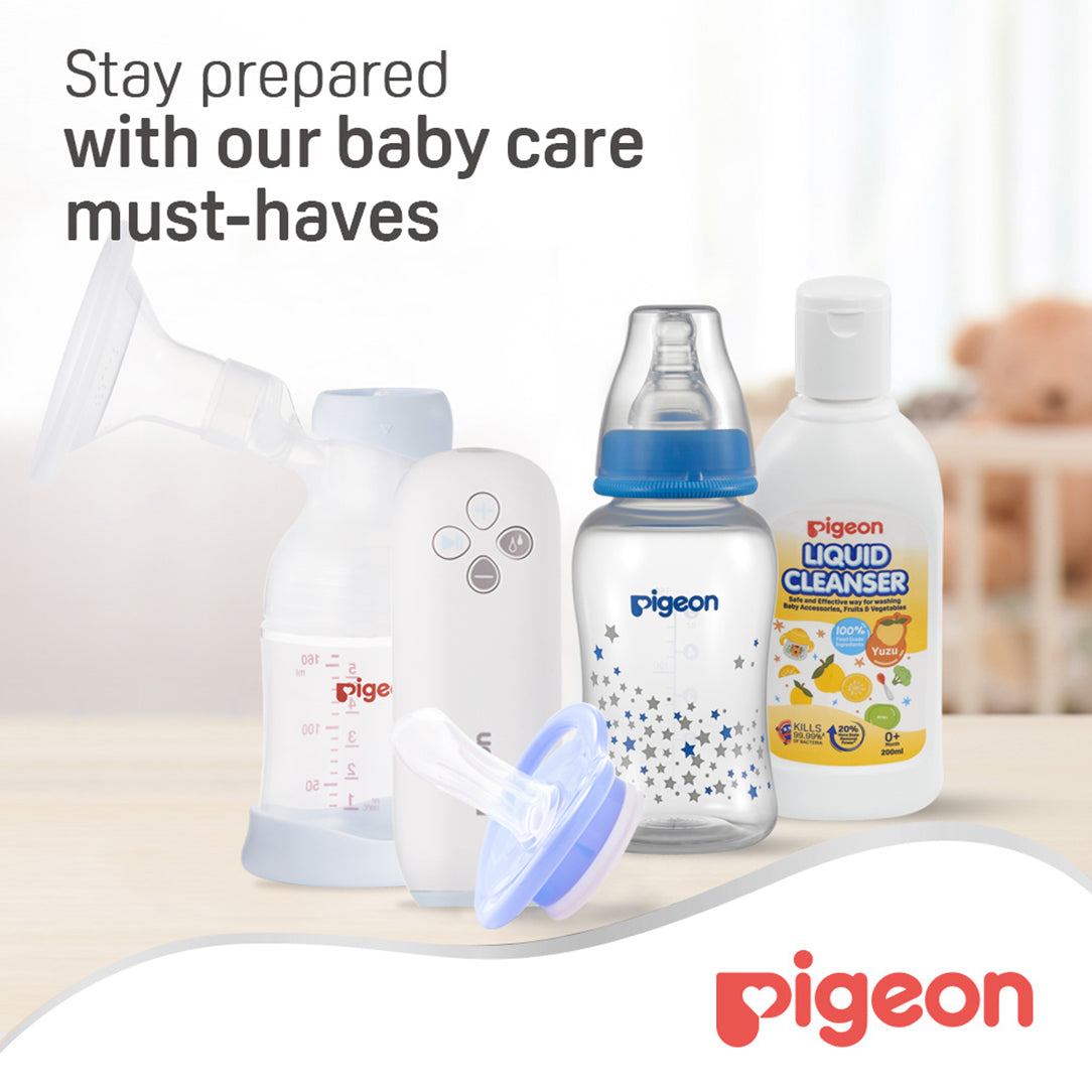 Pigeon Streamline Decorated Plastic Nursing Bottle 150ml - (78272), Baby Bottles