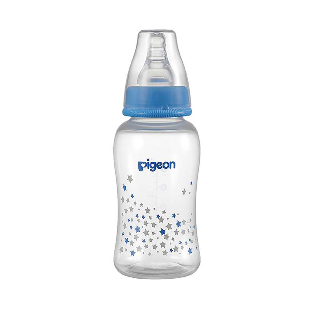 Pigeon Streamline Decorated Plastic Nursing Bottle 150ml - (78272), Baby Bottles