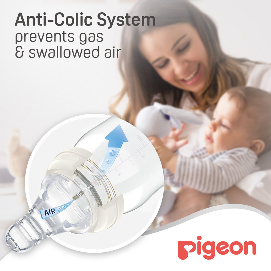 Pigeon Streamline Slim Neck PP Feeding Bottle - 150ml, Standard Bottles 