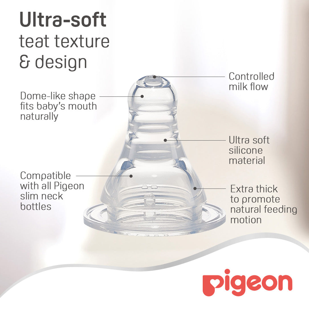 Pigeon Streamline Slim Neck PP Feeding Bottle - 150ml, Standard Bottles 