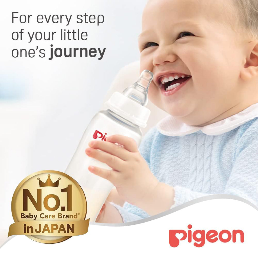 Pigeon Streamline Slim Neck PP Feeding Bottle - 250ml, Standard Bottles