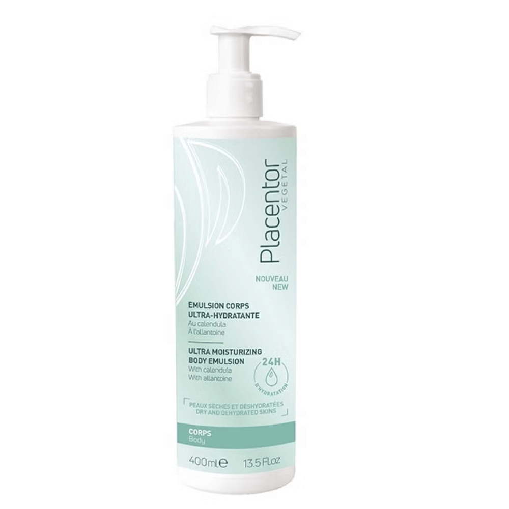 Placentor Vegetal Ultra-Moisturizing Body Emulsion - 400ml, Lotions & Moisturizers