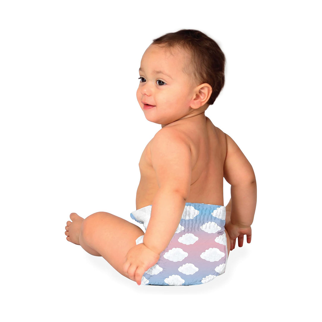 PureBorn Organic Diapers Size 4 (7-12kg) - 24pcs (50566), Disposable Diapers 
