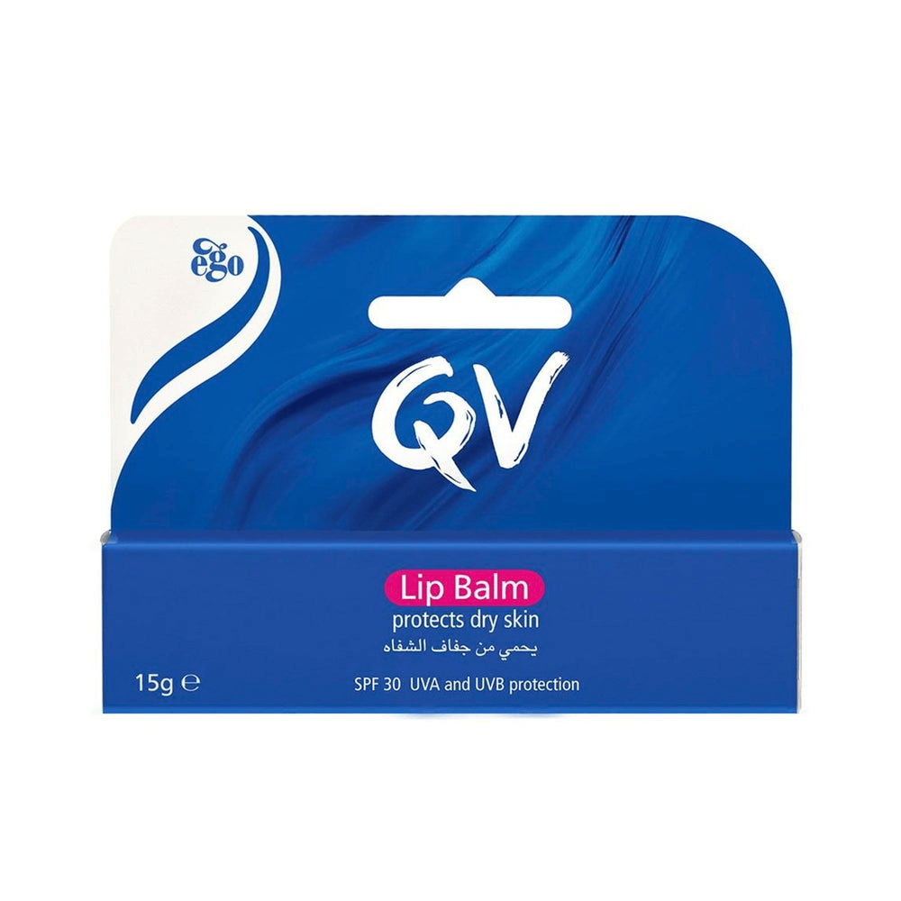 QV Lip Balm SPF 30 for Chapped Lips - 15g, Lip Balms