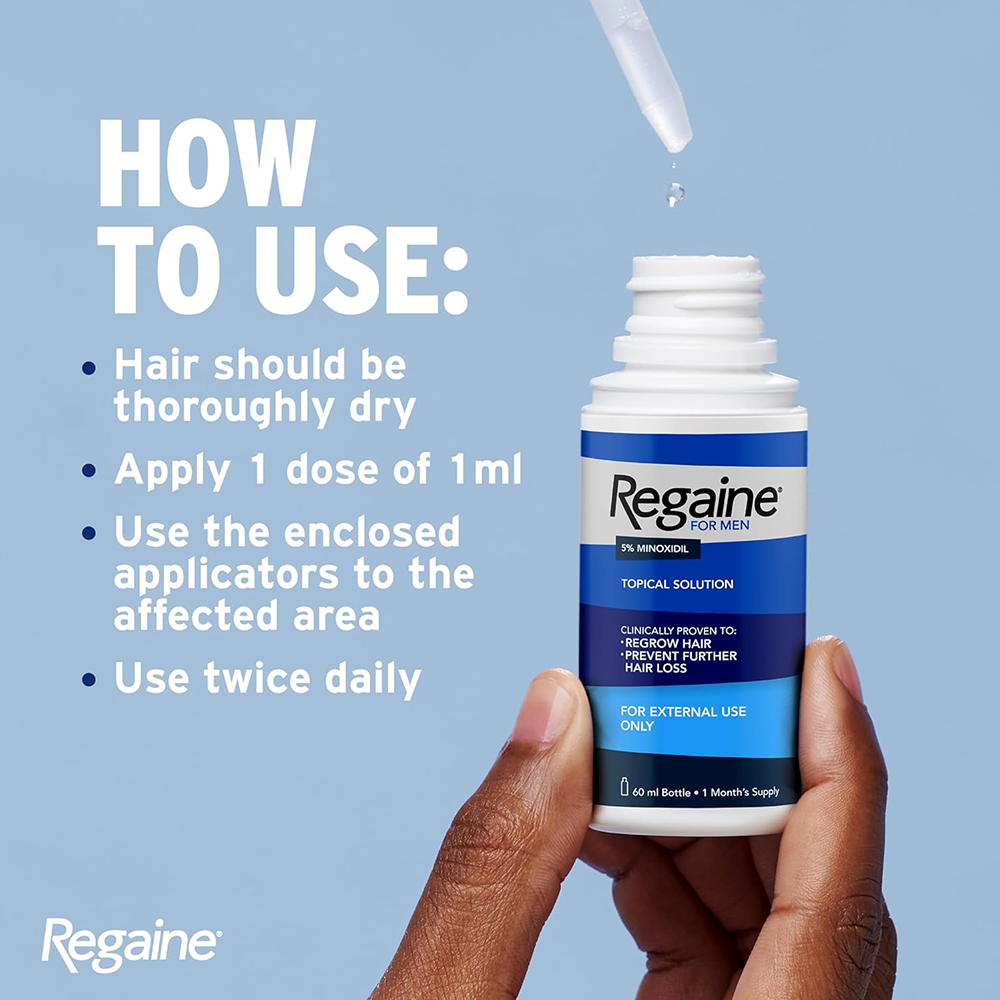 REGAINE FOR MEN 5% 60ML, Hair Loss Treatments
