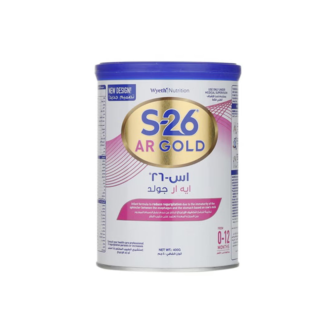 S-26 AR Gold Starter Infant Formula Powder - 400g, Dairy Formula 