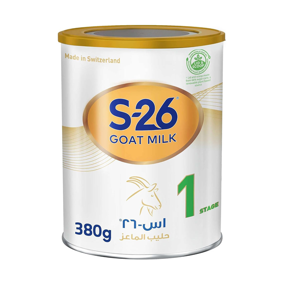 S-26 Goat Milk Infant Formula Powder Stage 1 - 380g, Dairy Formula 