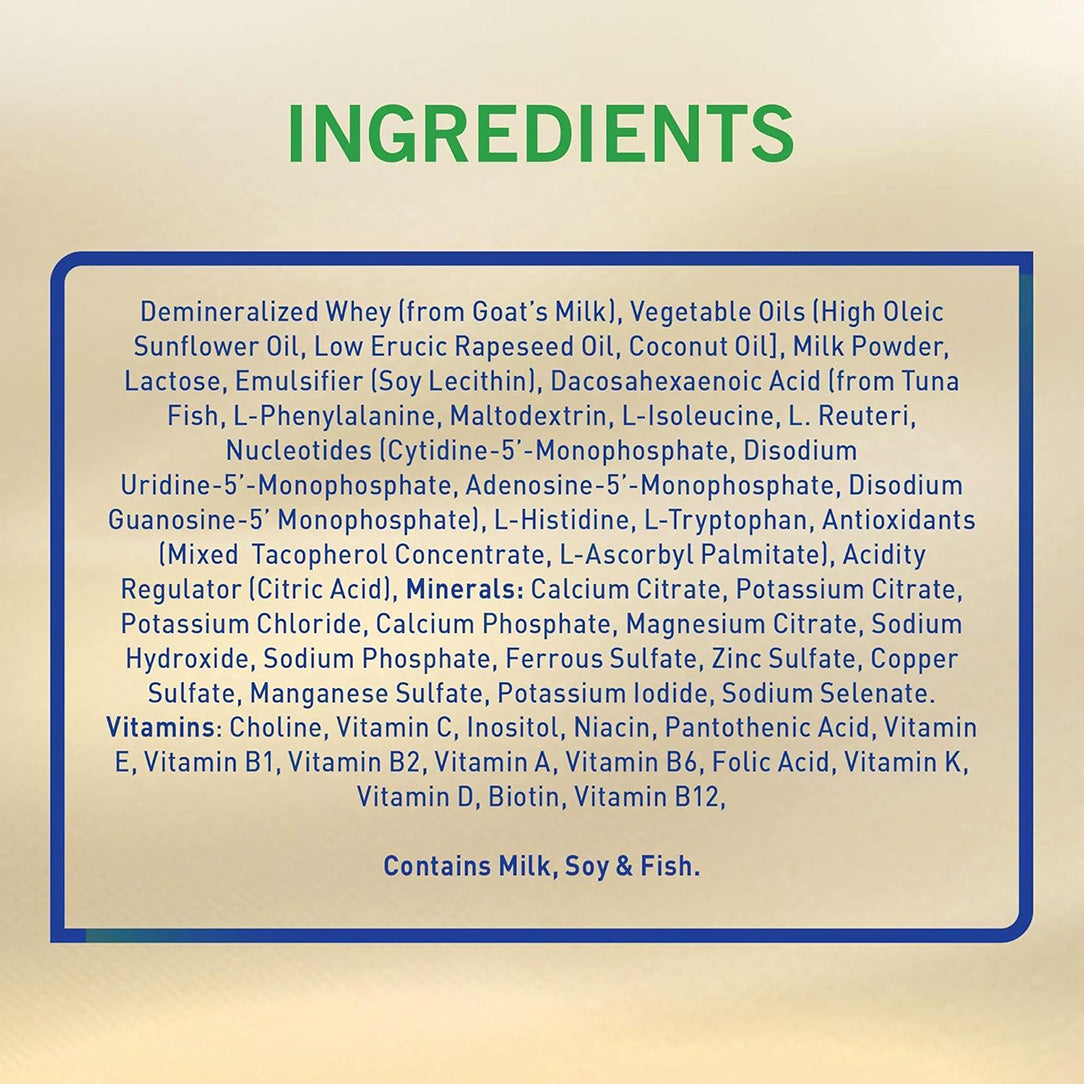 S-26 Goat Milk Infant Formula Powder Stage 1 - 380g, Dairy Formula 
