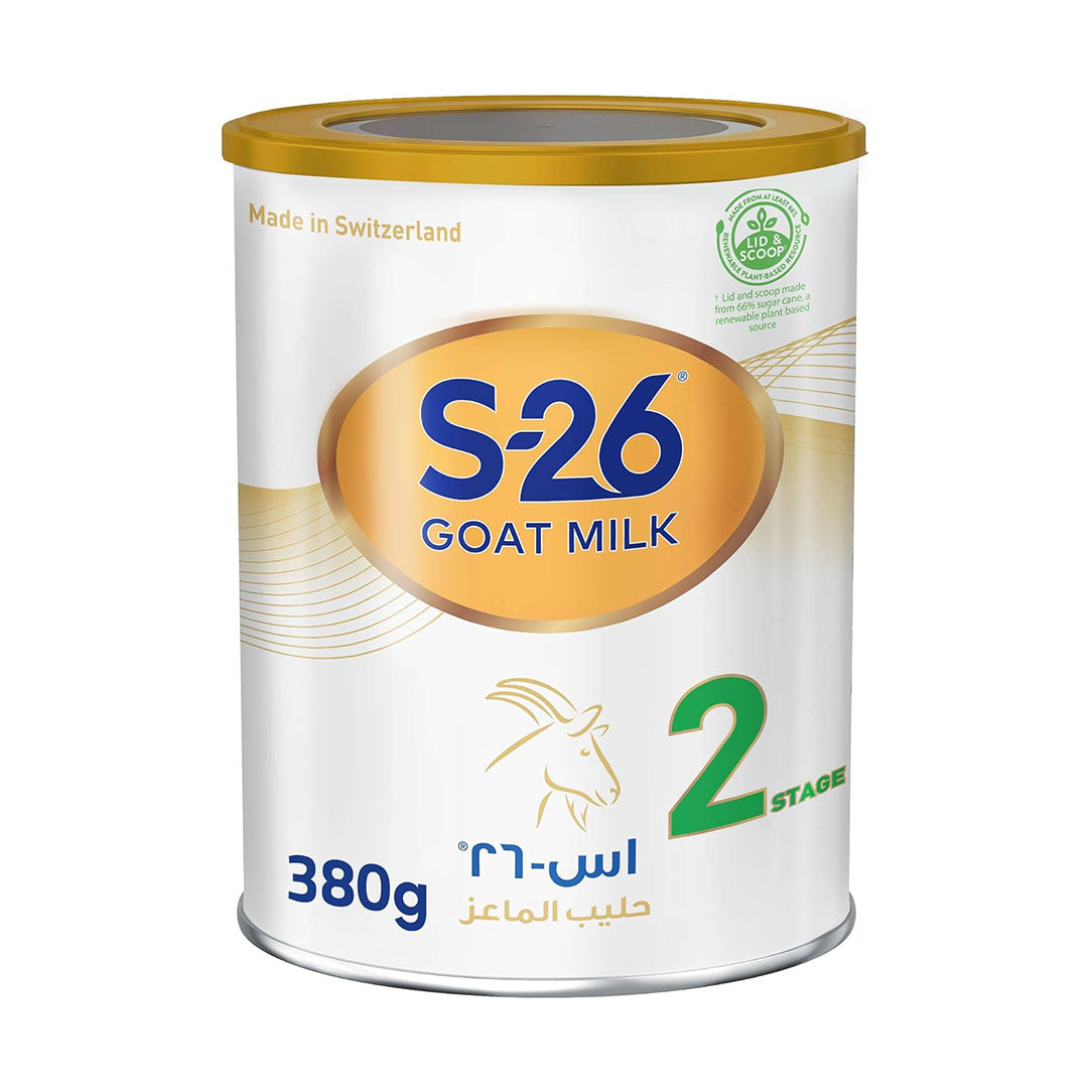 S-26 Goat Milk Infant Formula Powder Stage 2 - 380g, Dairy Formula