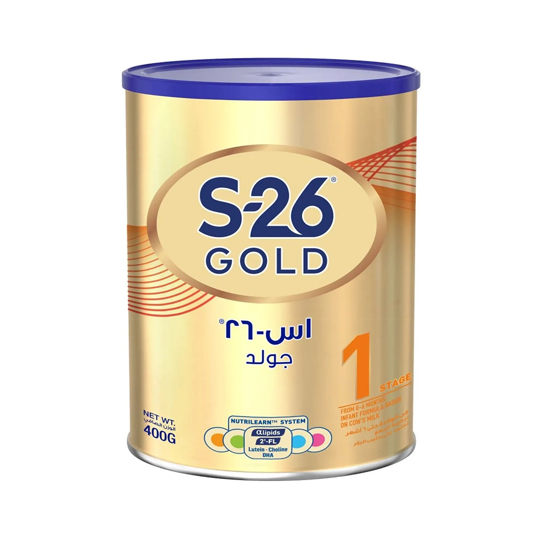 S-26 Gold Infant Formula Powder Stage 1 - 400g, Dairy Formula
