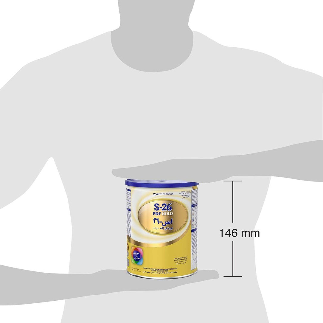 S-26 Gold Post-Discharge Infant Formula Milk Powder - 400g, Hypoallergenic Formula