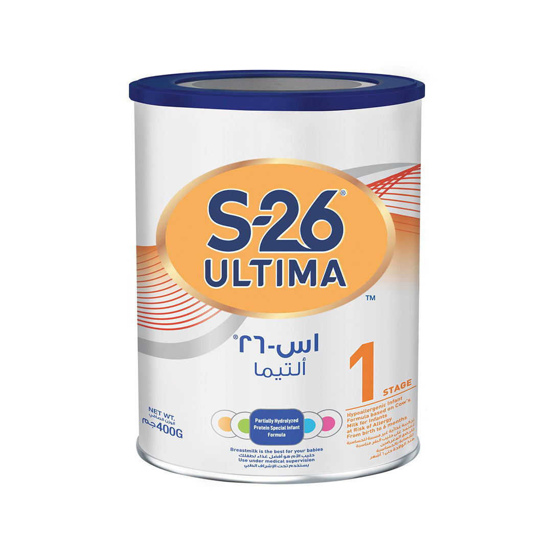 S-26 Ultima Infant Formula Milk Powder Stage 1 - 400g, Dairy Formula
