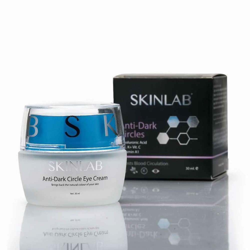 30ml tube of SKINLAB under-eye brightening and hydrating cream