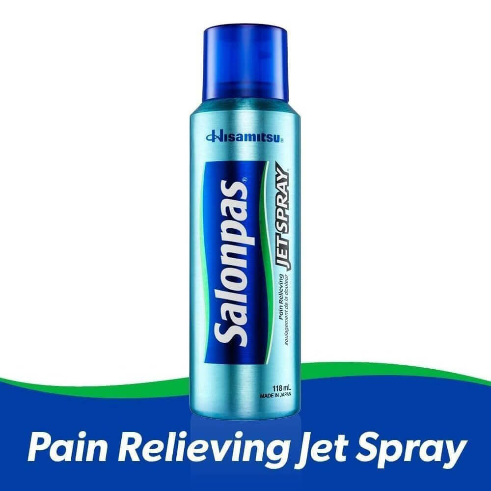 Topical analgesic spray – Salonpas 80ml for targeted relief