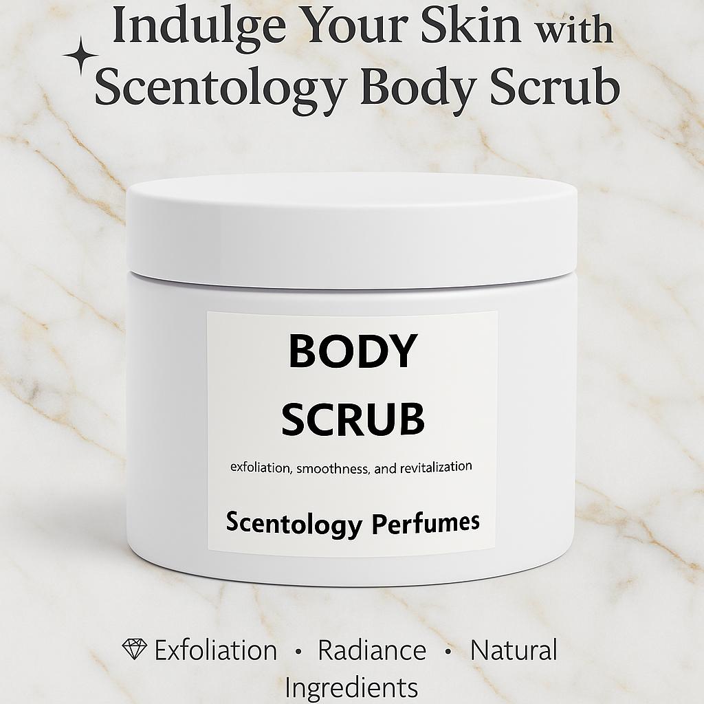 Scentology Body Scrub – Exfoliating & Skin Smoothing Scrub, Body Scrubs & Exfoliants