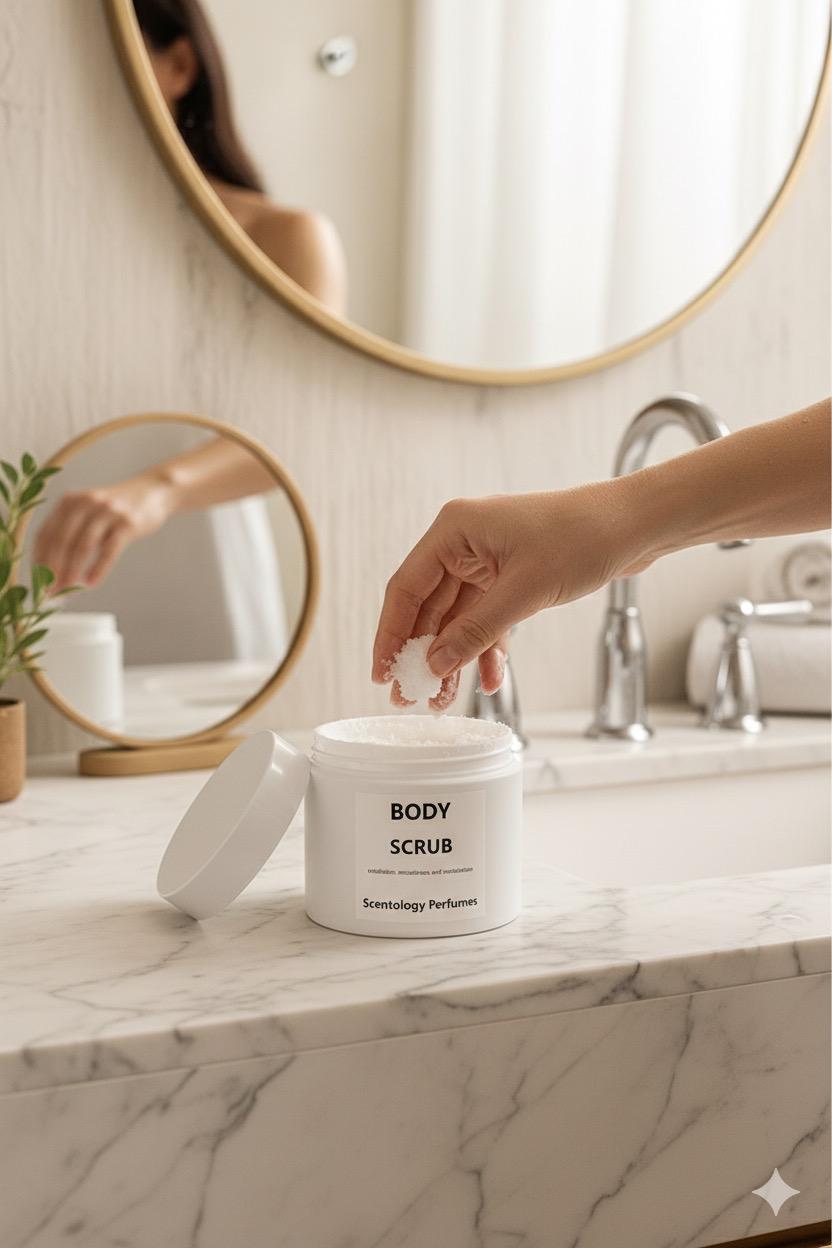 Scentology Body Scrub – Exfoliating & Skin Smoothing Scrub, Body Scrubs & Exfoliants