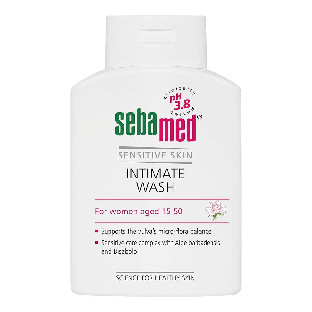 Sebamed Feminine Intimate Wash for Sensitive Skin pH 3.8 - 200ml, Feminine Intimate Wash