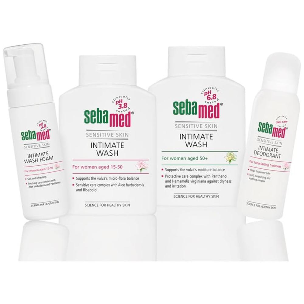 Sebamed Feminine Intimate Wash for Sensitive Skin pH 3.8 - 200ml, Feminine Intimate Wash
