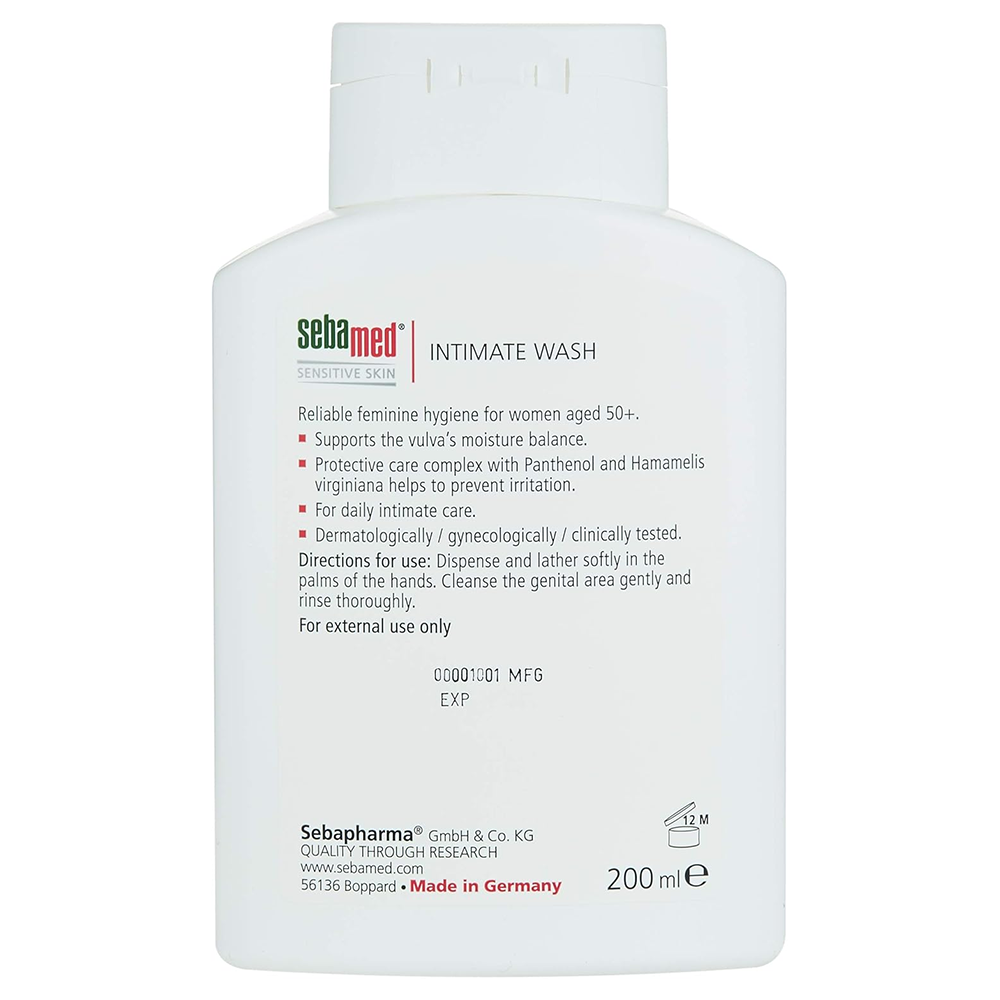 Sebamed Feminine Intimate Wash pH 6.8 - 200ml, Feminine Intimate Wash