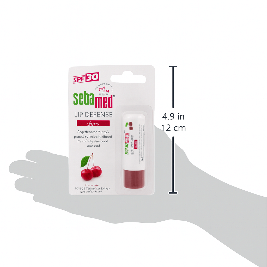 Sebamed Lip Defence Cream Cherry 4.8 GM, Lip Balms