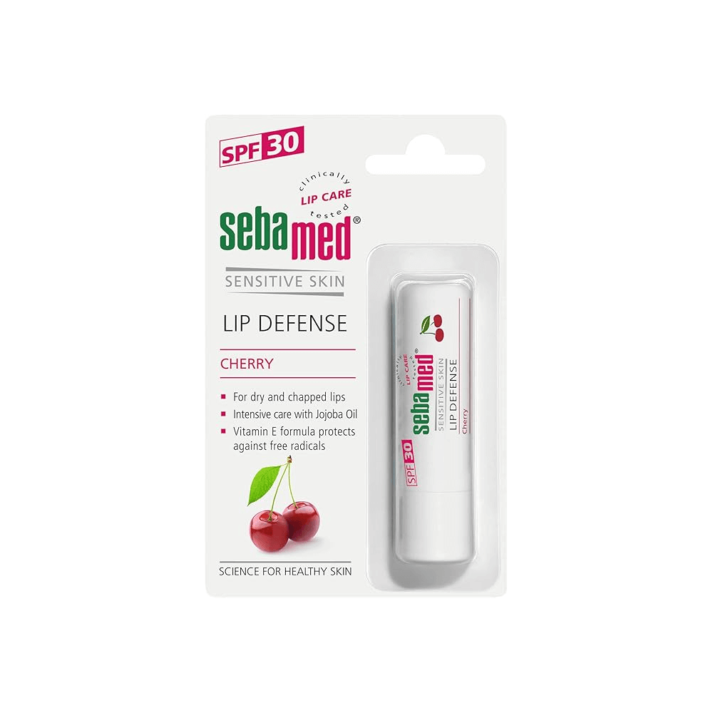 Sebamed Lip Defence Cream Cherry 4.8 GM, Lip Balms