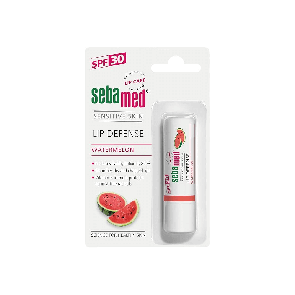 Sebamed Lip Defence Cream Watermelon, Lip Balms