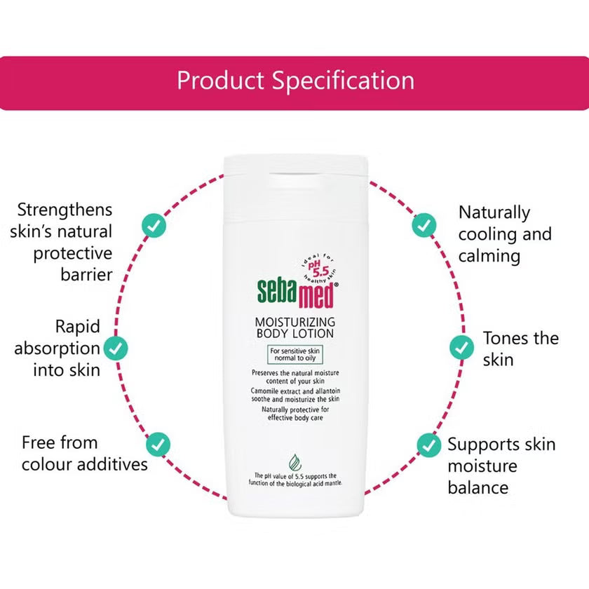Sebamed Moisturizing Body Lotion - 200ml, Lotions & Moisturizers