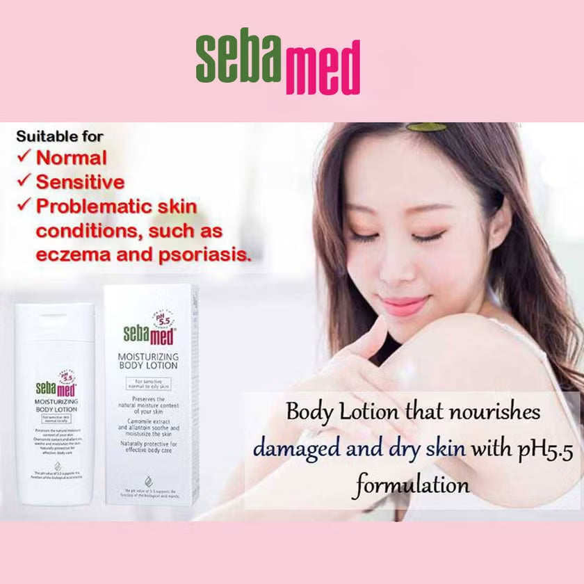 Sebamed Moisturizing Body Lotion - 200ml, Lotions & Moisturizers