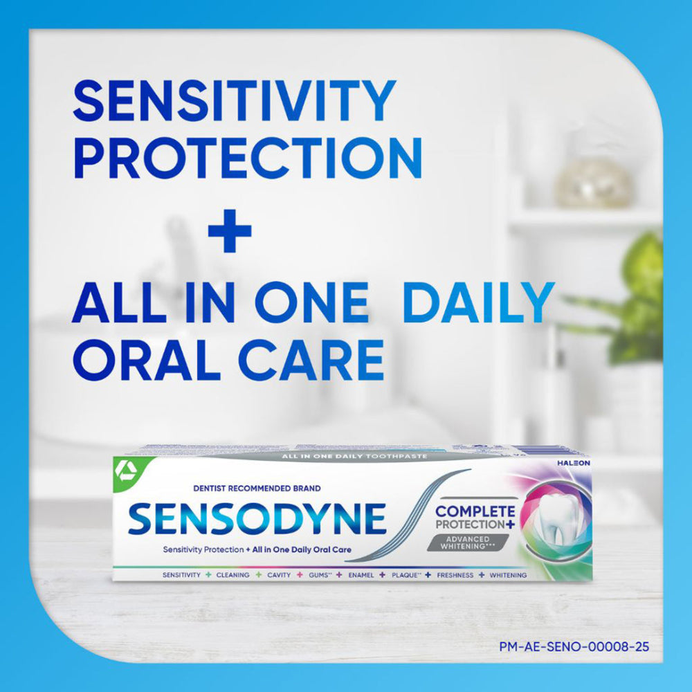 Sensodyne Complete Protection Toothpaste - 12 x 75ml, Toothpaste