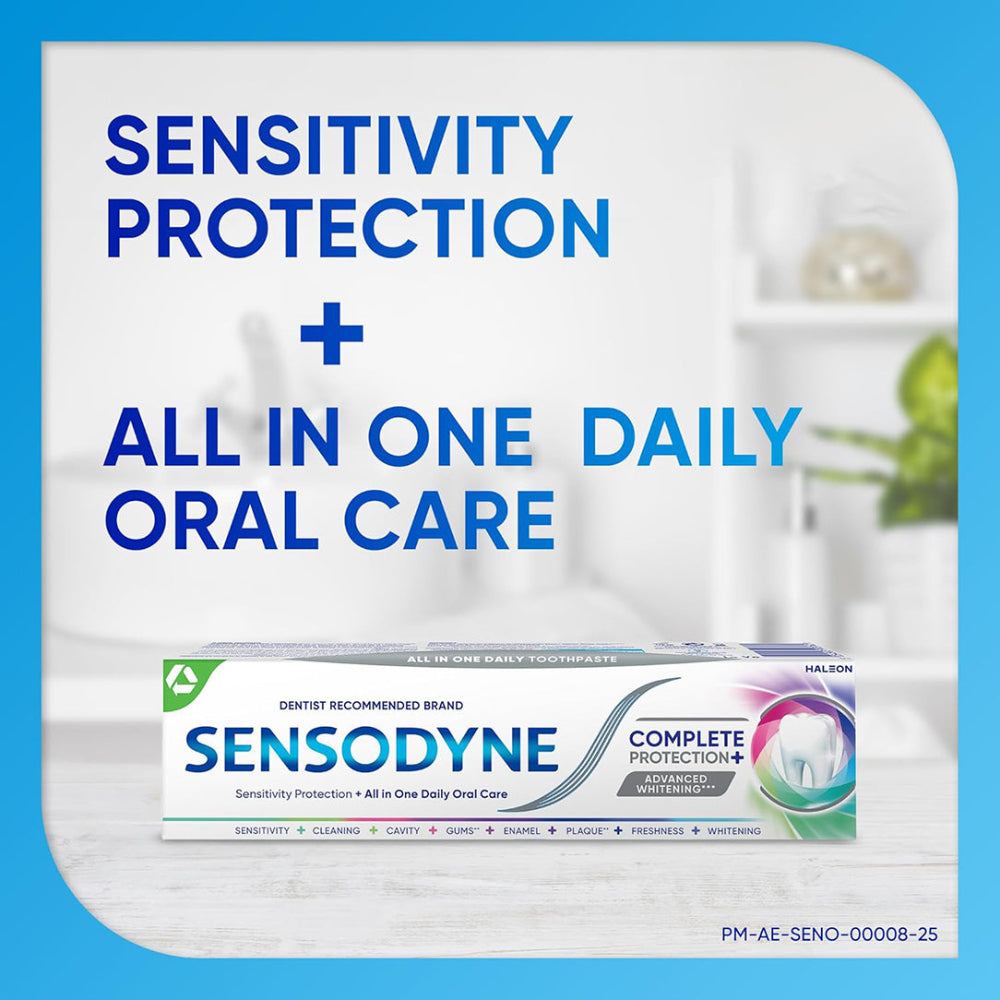 Sensodyne Complete Protection Whitening Toothpaste - 75ml, Toothpaste