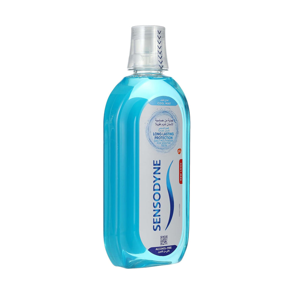 Sensodyne Cool Mint Mouthwash for Sensitive Teeth - 500ml, Mouthwash