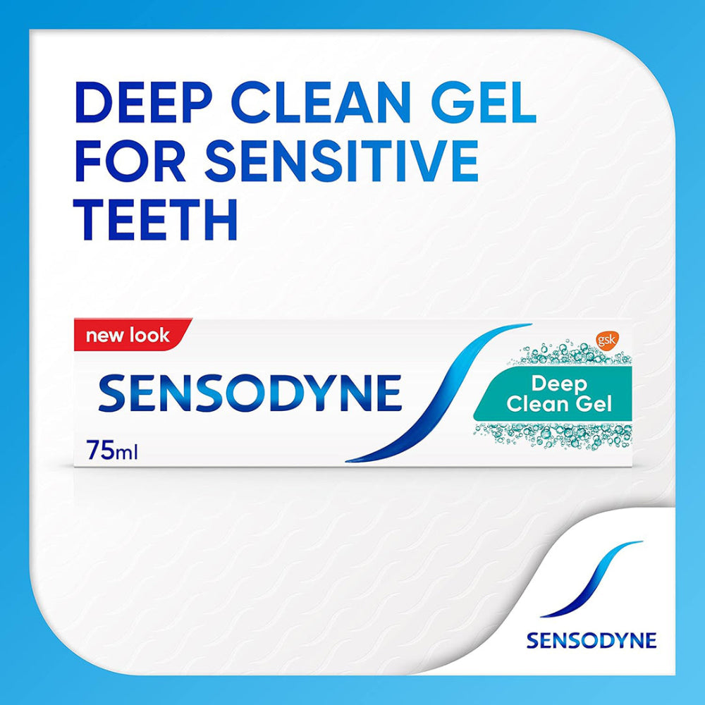 Sensodyne Deep Clean Gel Toothpaste - 75ml, Toothpaste