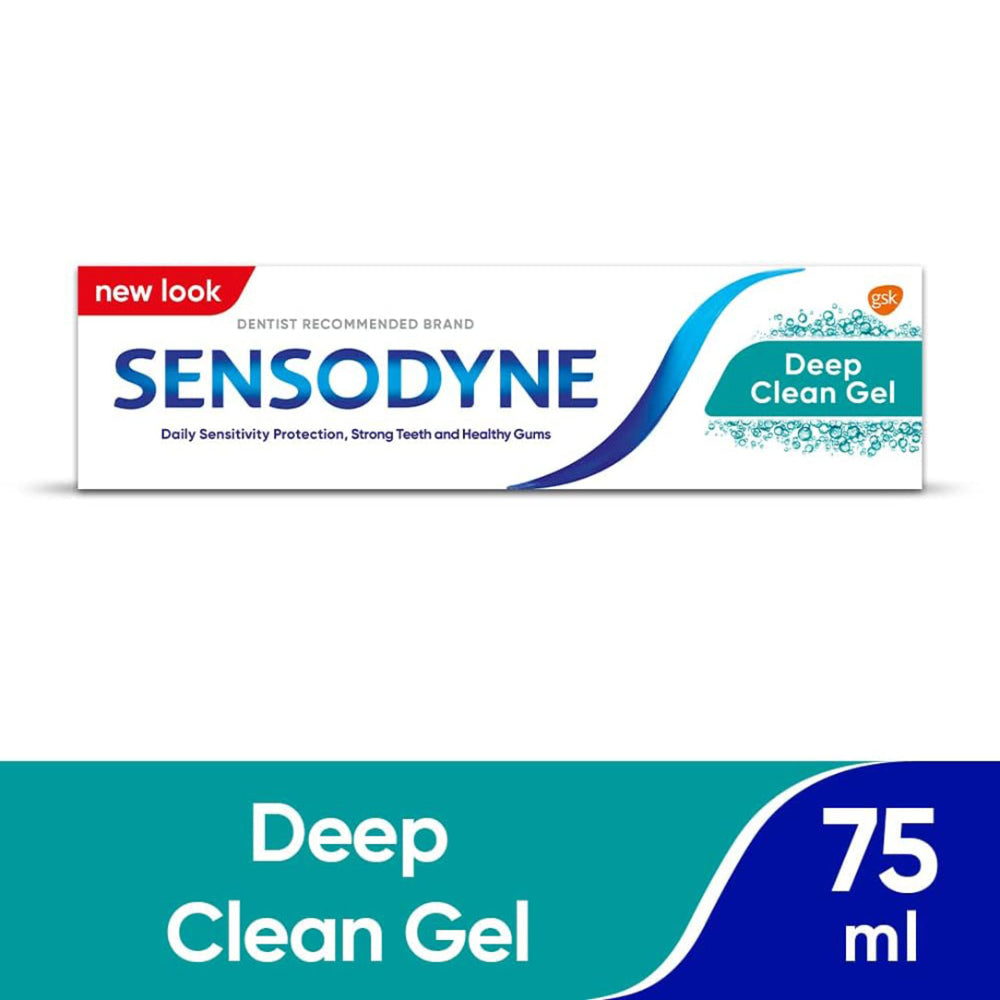 Sensodyne Deep Clean Gel Toothpaste - 75ml, Toothpaste