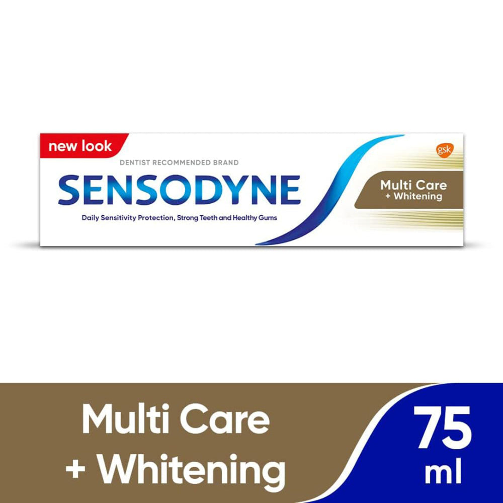 Sensodyne Multi Care + Whitening Toothpaste - 75ml, Toothpaste