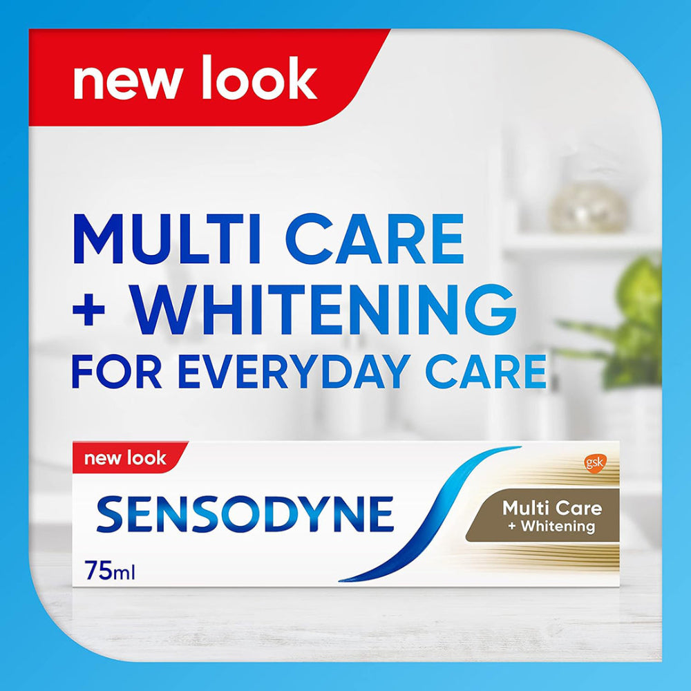 Sensodyne Multi Care + Whitening Toothpaste - 75ml, Toothpaste