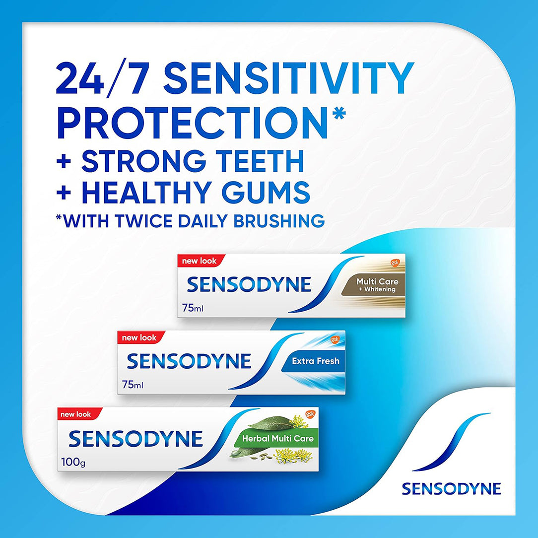 Sensodyne Multi Care + Whitening Toothpaste - 75ml, Toothpaste