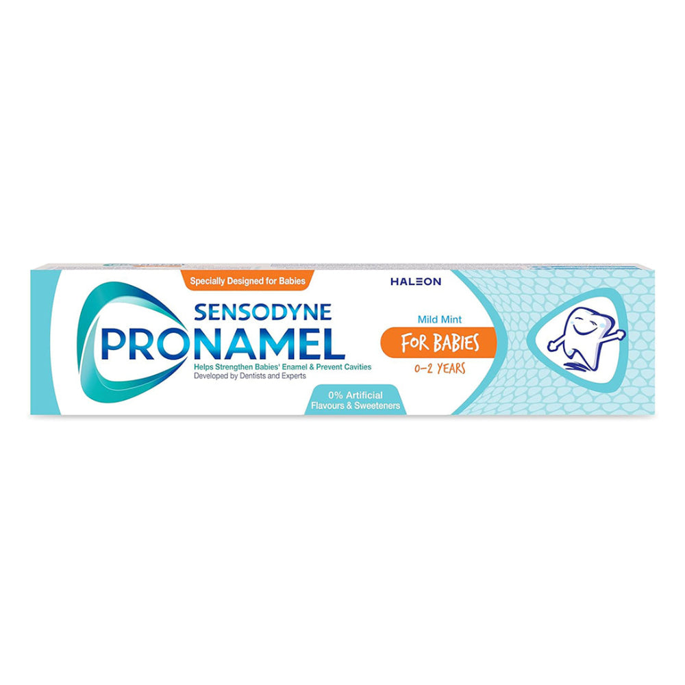 Sensodyne Pronamel Babies Mild Mint Toothpaste (0-2 Years) - 50ml, Toothpaste