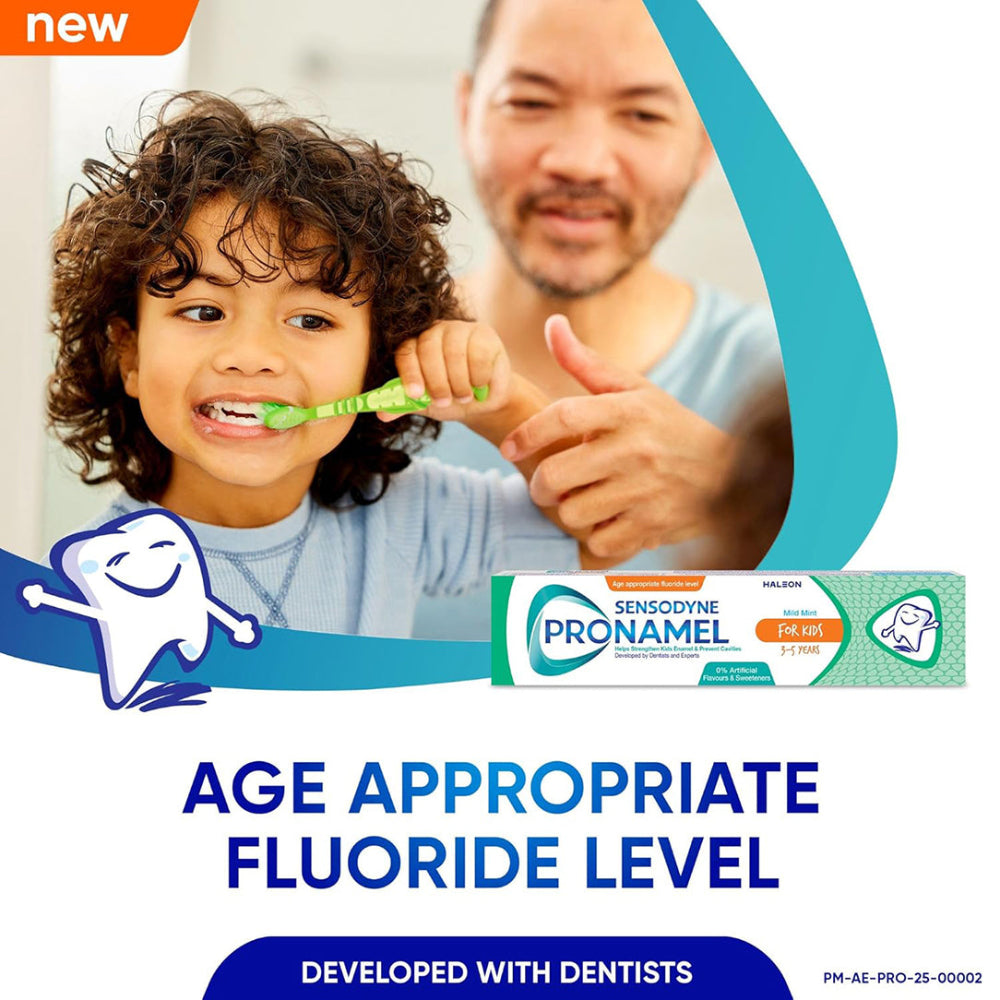 Sensodyne Pronamel Kids Toothpaste (3-5 Years) - 50ml, Toothpaste