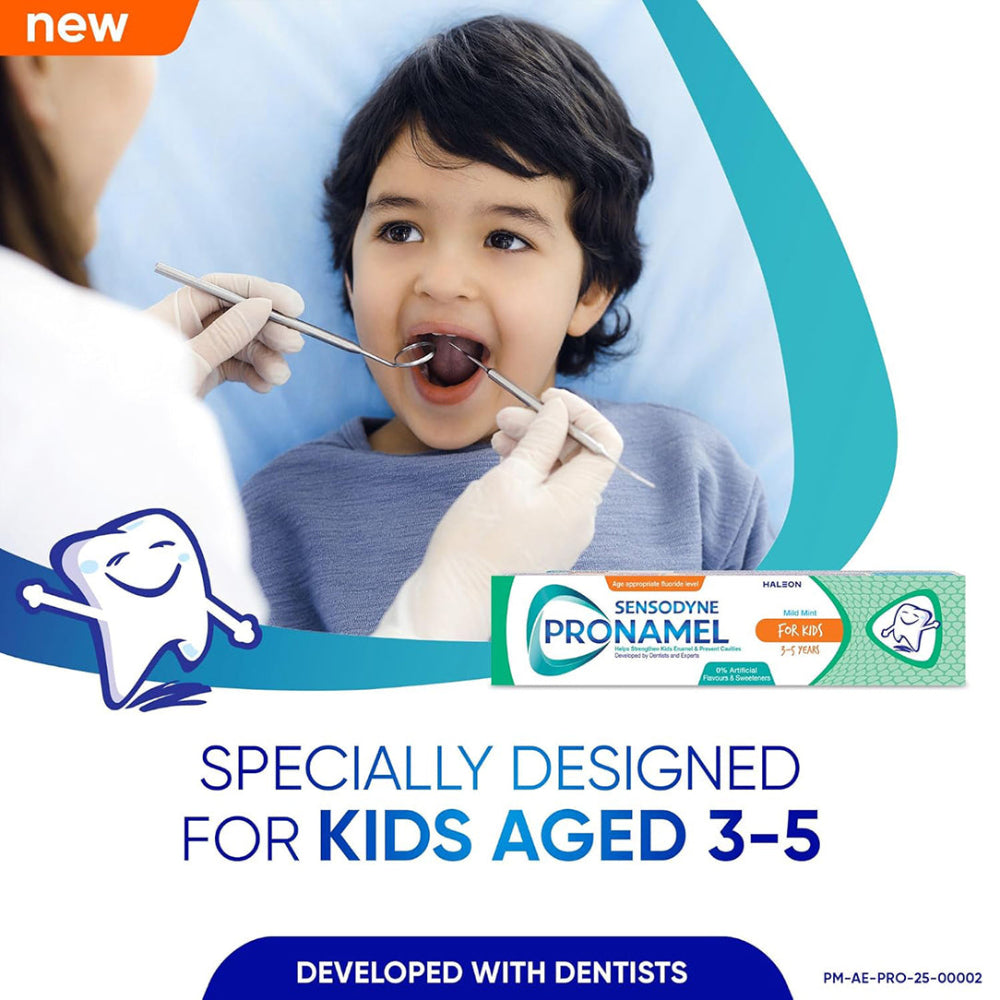 Sensodyne Pronamel Kids Toothpaste (3-5 Years) - 50ml, Toothpaste