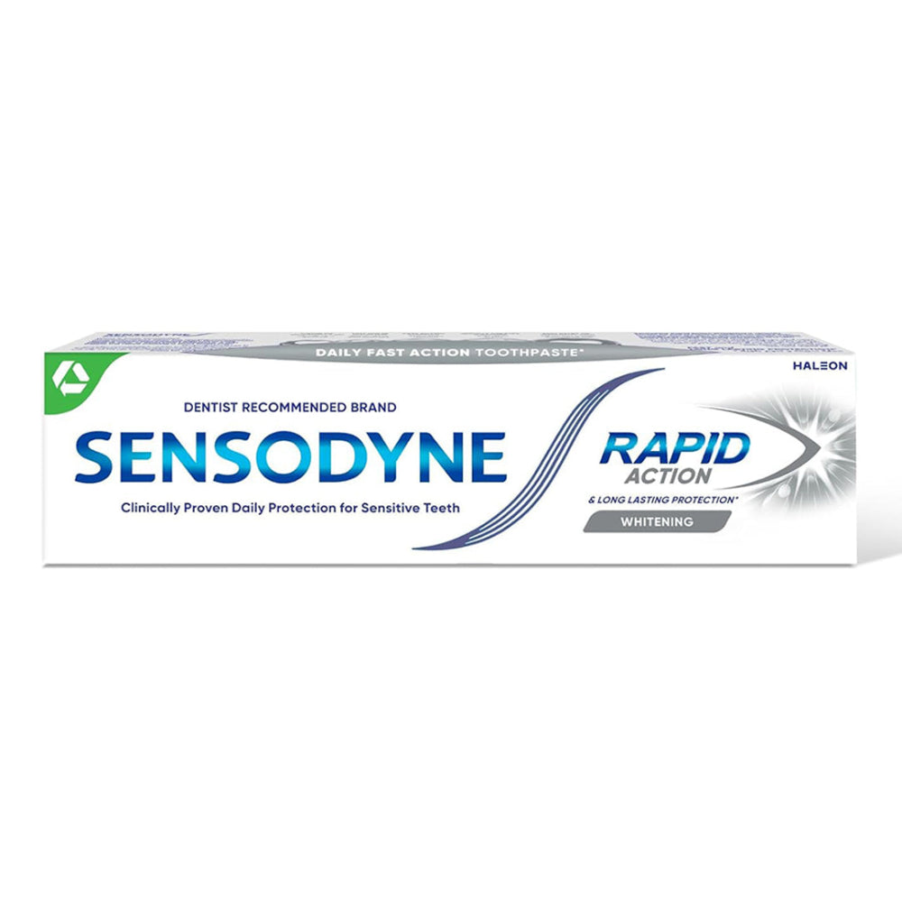 Sensodyne Rapid Action Whitening Toothpaste - 75ml, Toothpaste