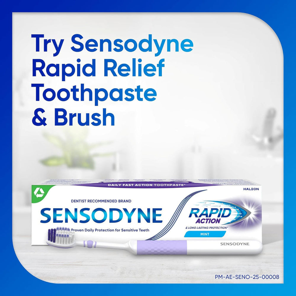 Sensodyne Rapid Action Whitening Toothpaste - 75ml, Toothpaste