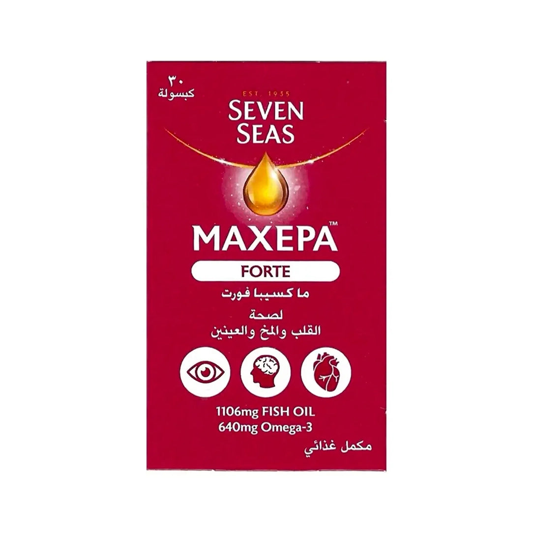 Seven Seas Maxepa Forte Omega-3 - 30 Capsules, Supplements