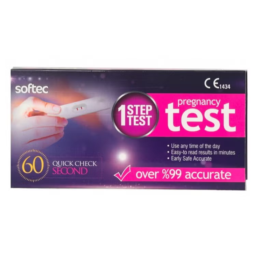 Softec One Step Pregnancy Test - Cassette, Pregnancy Tests