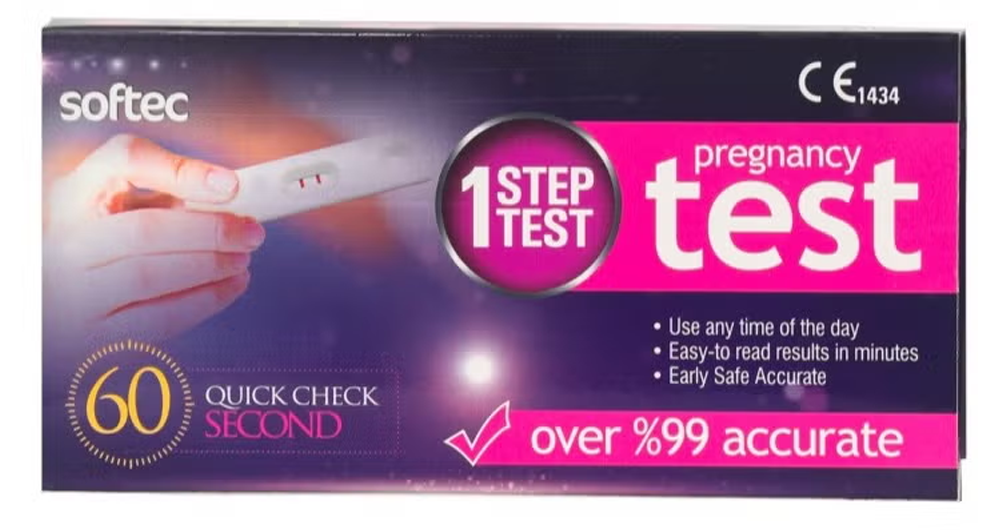 Softec One Step Pregnancy Test - Cassette, Pregnancy Tests